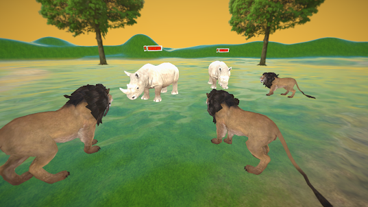 WildLand: angry Lion simulator