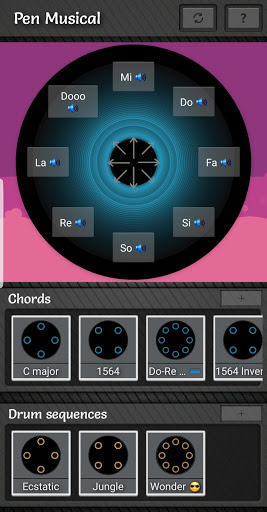 Android application Pen Musical: S pen music maker screenshort