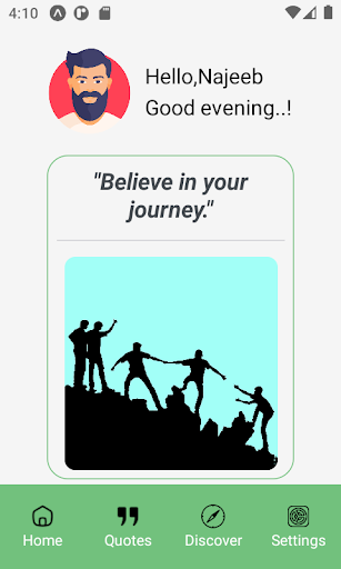 LifeSaylor : Daily Motivation Screen 2