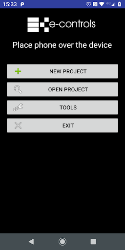 Android application Econfigurator Panasonic screenshort