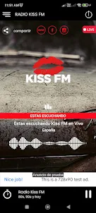 Kiss FM España Radio en Vivo