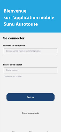 Android application Sunu autoroute screenshort