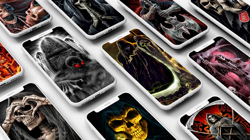 Android application Grim Reaper Wallpaper screenshort
