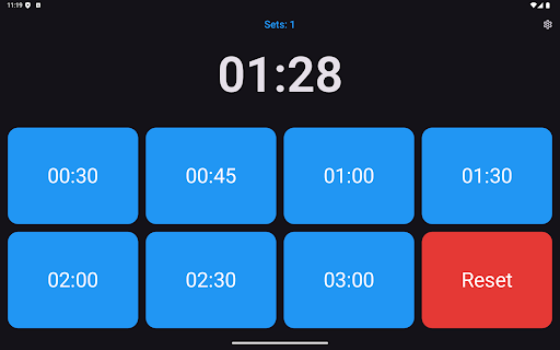 Gym Rest Timer – Sets  HIIT