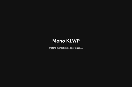 Mono KLWP