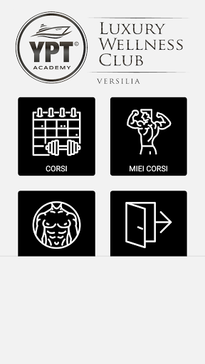Android application Luxury Wellness Club screenshort