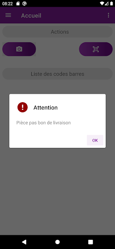 Xycomat Control de Sortie Screen 3