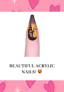 Acrylic Nails Glitter! 2