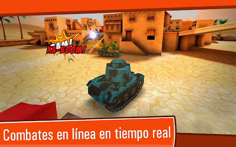 Captura de Pantalla 2 Toon Wars: Juegos de Tanques android