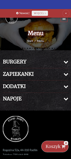 Android application Food Pork screenshort