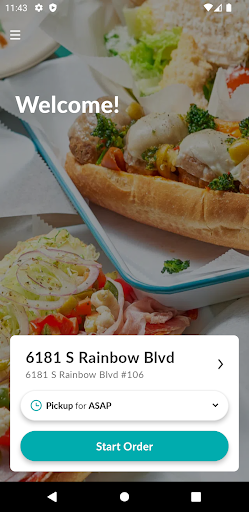 Android application Proper Sandwich Company screenshort