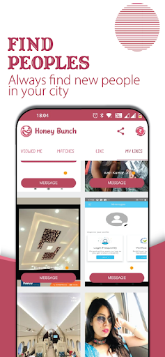 HoneyBunch-Chat, Meet & Dating Screen 2