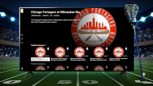 Screenshot of The Box Lacrosse Channel
