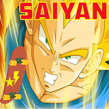 Saiyan Goku skater icon