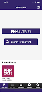 PHM Events