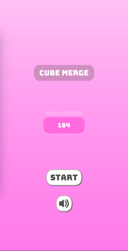 Android application Cube Merge 3D screenshort