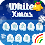Christmas Theme - White Christmas Theme Keyboard icon