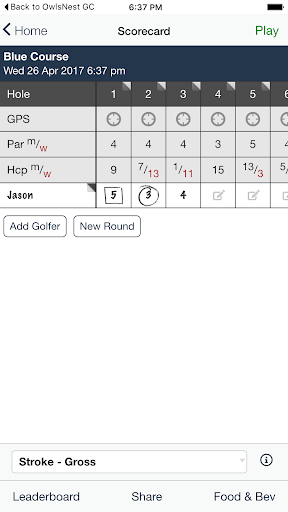 Penn State Golf Courses Screen 3