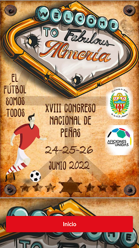 Android application Congreso AFEPE screenshort