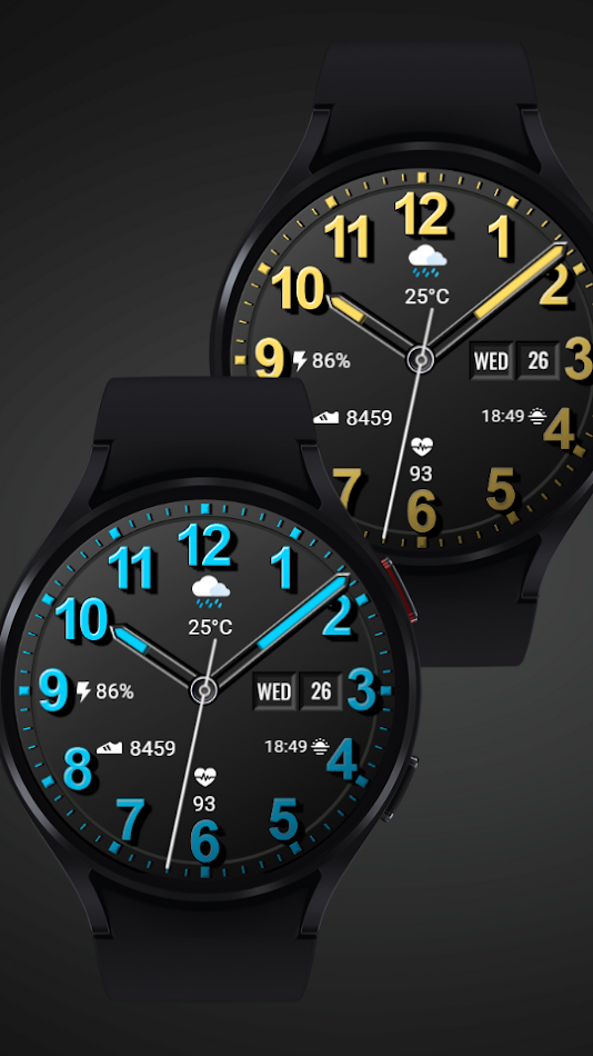 #4. Classic Signature 7 (Android) Podle: GW Watchfaces