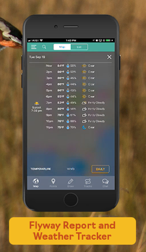 Duckr — Duck Hunting App with Screen 2