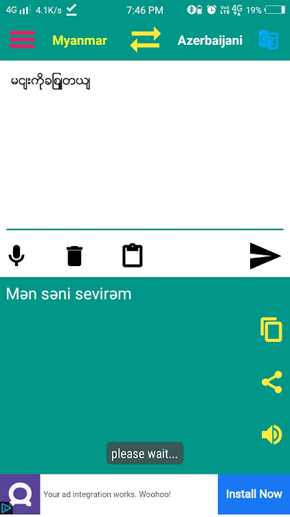 Azerbaijani Myanmar Translator - 1.10 - (Android)