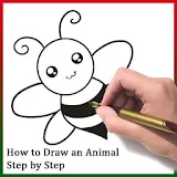 How to Draw an Animal Step By Step icon