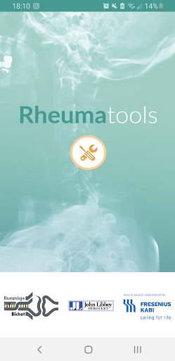 Android application Rheumatools screenshort
