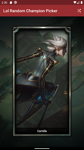 LoL Randomizer: League of Lege Screen 2