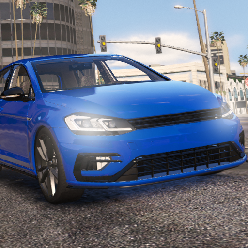 Sport Car Racing Golf R Ride logo