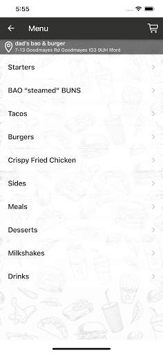 dads bao & burger Screen 3