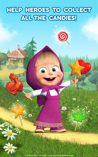 Masha and the Bear: Climb Racing and Car Games screenshots 13