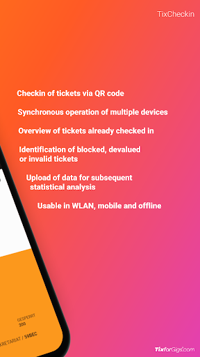 TixCheckin Screen 2