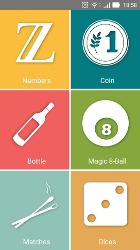 Android application Randomizer App screenshort