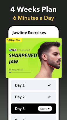 Jawline Exercises - Face Yogaのおすすめ画像2
