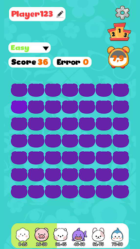 Android application Find Different Color screenshort