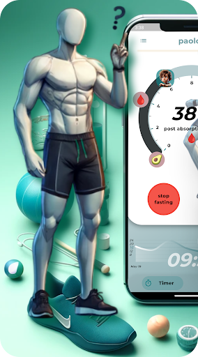Android application Fasting with Paolo screenshort