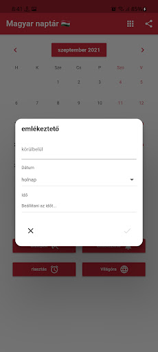 Magyar naptár 2024 Screenshot 4 - AppWisp.com