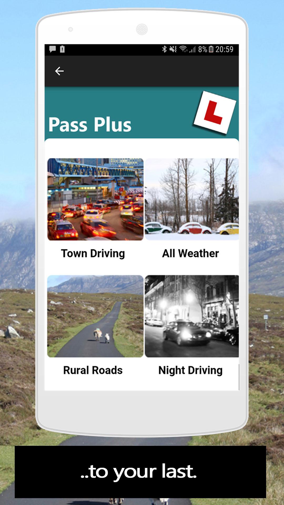 Android application Practical Test - UK Driving Skills and Test Guide screenshort