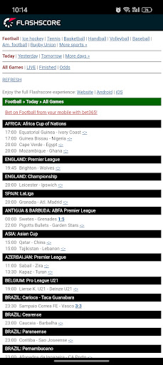Pro Football Predictions Screen 3