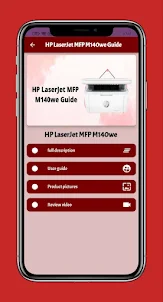 HP LaserJet MFP M140we Guide