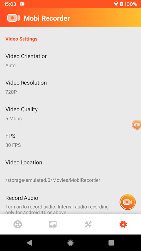 Screen Recorder Mobi Recorder - Video Players & Editors - apps