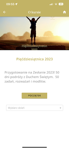 Android application Appka z Duchem screenshort