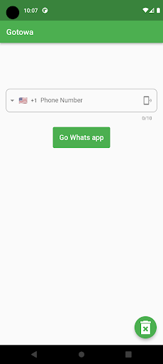 Android application Direct MessageGotowa screenshort