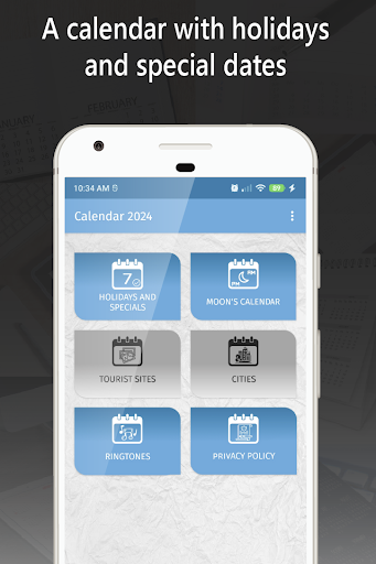 Android application argentina calendar 2024 screenshort