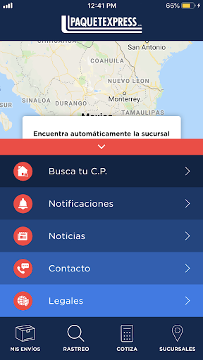 Paquetexpress Screen 3
