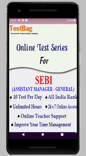 Android application SEBI AM Exam Preparation App screenshort