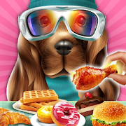 Puppy Food Carnival-Dog Care and Dress-Up Pet Game