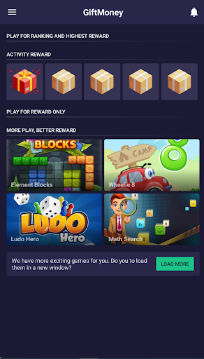 Android application Gift Money screenshort