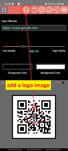 QR code generator screenshot 0